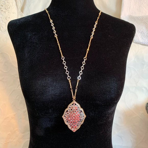 Style & Co Filigree Necklace & Bracelet Set - Picture 3 of 12